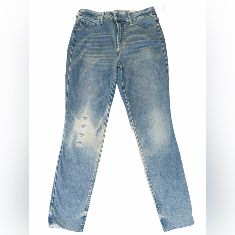NWT Old Navy Womens Rockstar Super skinny ankle length with 360 STRETCH jeans 4